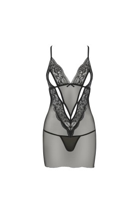 Vendi Chemise schwarz von Avanua kaufen | Fesselliebe