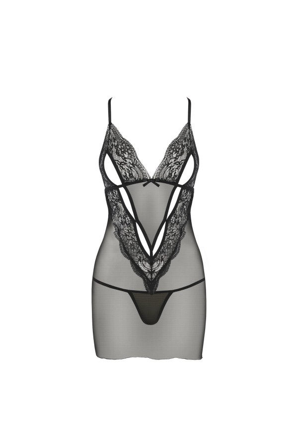 Vendi Chemise schwarz von Avanua kaufen | Fesselliebe