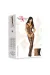 Oriana Crystal Bodystocking Schwarz von Beauty Night Fashion