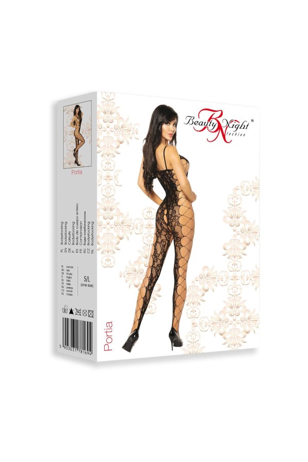 Portia Bodystocking schwarz von Beauty Night Fashion kaufen | Fesselliebe