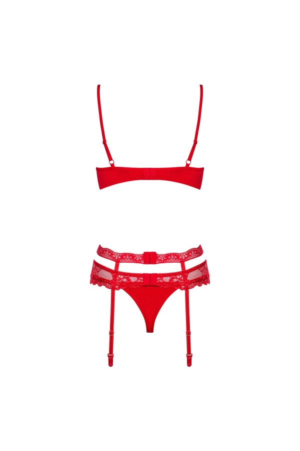 Heartina 3er Set rot von Obsessive kaufen | Fesselliebe