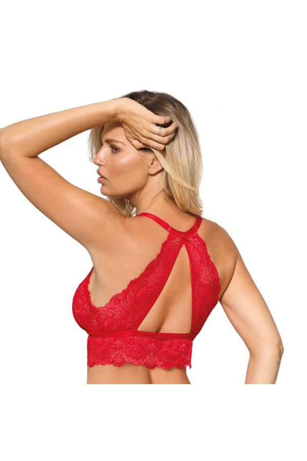 Zuza Halb-Korsett rot von Róza kaufen | Fesselliebe