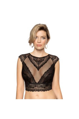 Ellba Top schwarz von Róza kaufen | Fesselliebe