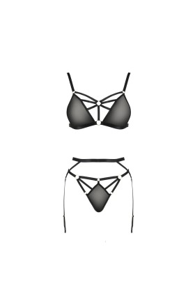 Meggy 3er Set schwarz von Passion-Exklusiv kaufen | Fesselliebe