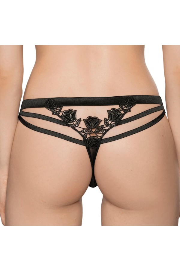Lisbet Tanga schwarz von Róza kaufen | Fesselliebe