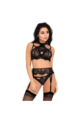 Majalesa 3er Set schwarz von LivCo Corsetti Fashion