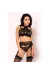 Majalesa 3er Set Schwarz von Livco Corsetti Fashion