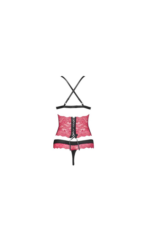 Nerysa 3er Set schwarz-lila von LivCo Corsetti Fashion kaufen | Fesselliebe
