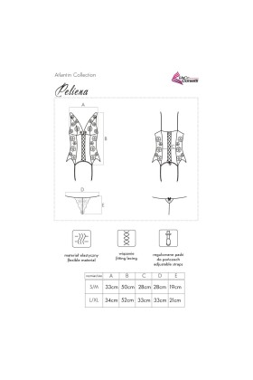Peliena Korsett schwarz von LivCo Corsetti Fashion kaufen | Fesselliebe