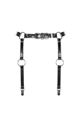 Harness Strumpfgürtel schwarz A741 von Obsessive kaufen | Fesselliebe