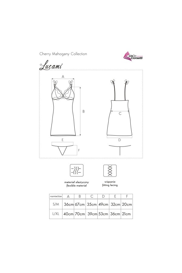 Lucami Chemise lila von LivCo Corsetti Fashion kaufen | Fesselliebe