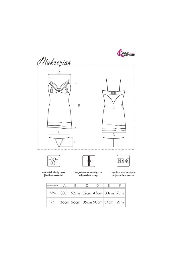 Makrezichemise schwarz von LivCo Corsetti Fashion kaufen | Fesselliebe