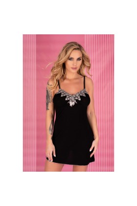 Maditix Chemise schwarz von LivCo Corsetti Fashion kaufen | Fesselliebe