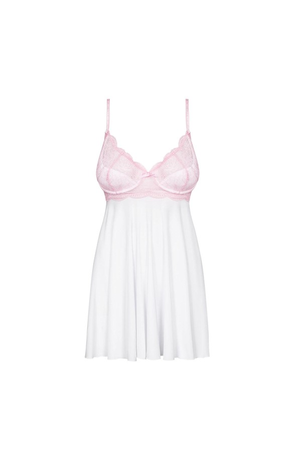 Girlly Babydoll & Tanga weiß von Obsessive kaufen | Fesselliebe