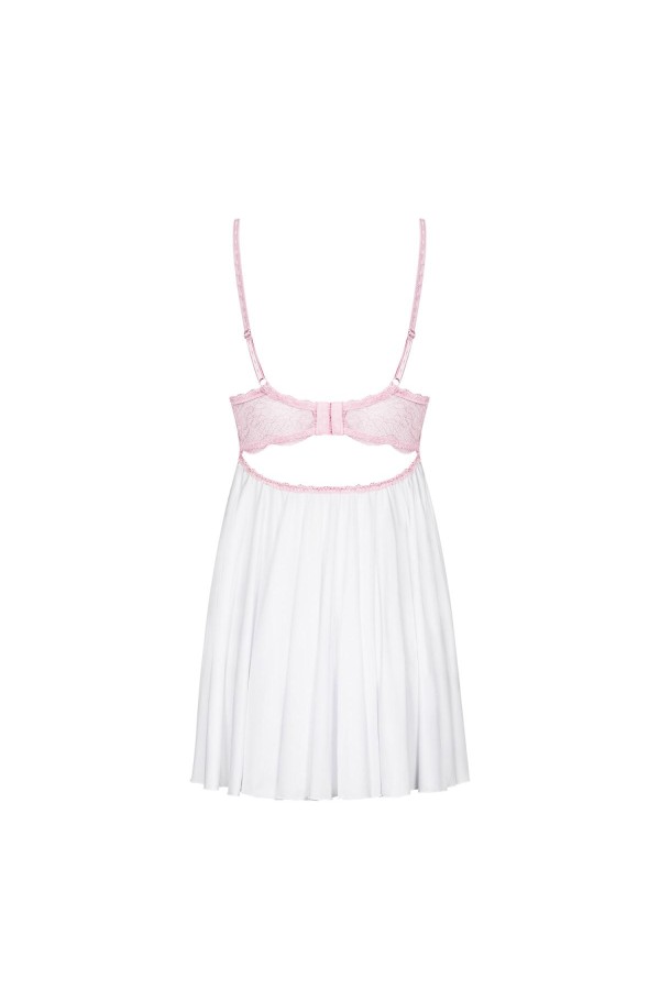 Girlly Babydoll & Tanga weiß von Obsessive kaufen | Fesselliebe