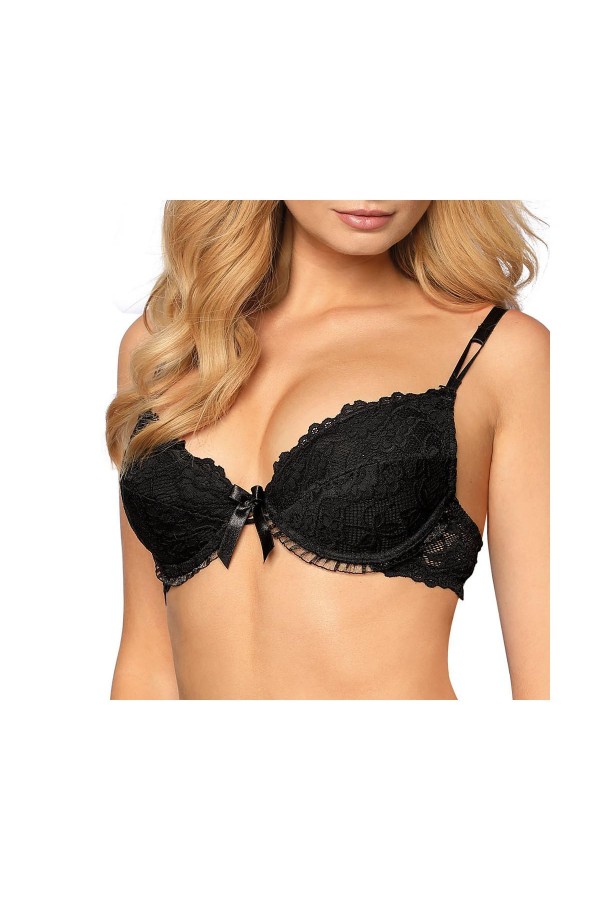 Carmen Push-Up BH schwarz von Róza kaufen | Fesselliebe