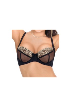 Nefer Soft-BH gold von Róza kaufen | Fesselliebe