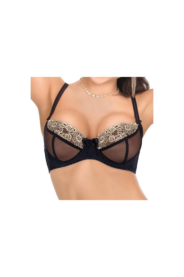 Nefer Soft-BH gold von Róza kaufen | Fesselliebe