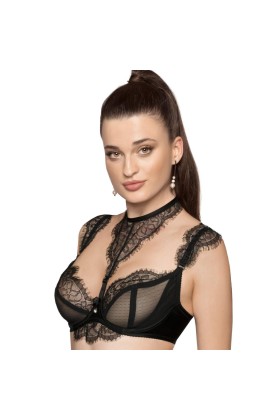 Idrisa Soft-BH schwarz von Róza kaufen | Fesselliebe