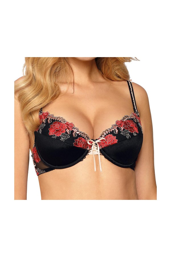 Natali Push-Up BH schwarz von Róza kaufen | Fesselliebe