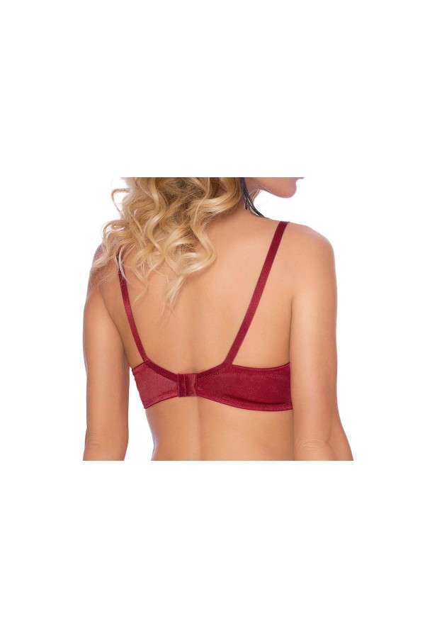 Mehendi Soft-BH rotwein von Róza kaufen | Fesselliebe