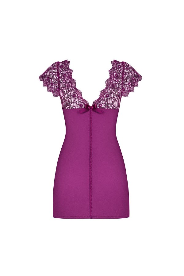 Moketta Chemise & Tanga lila von Obsessive kaufen | Fesselliebe