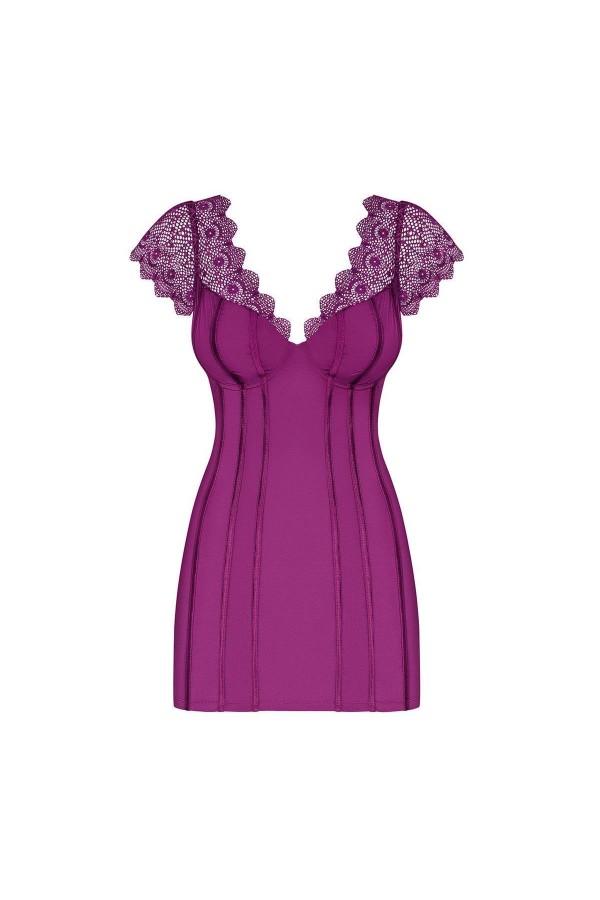 Moketta Chemise & Tanga lila von Obsessive kaufen | Fesselliebe
