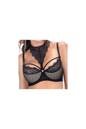 Zulaj Push-Up BH schwarz von Róza kaufen | Fesselliebe