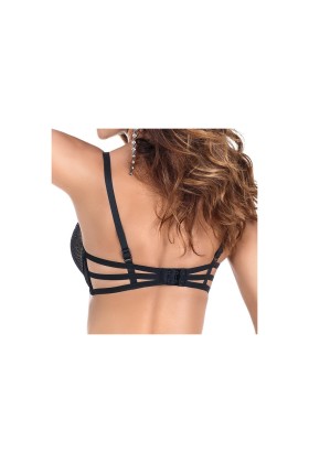 Zulaj Push-Up BH schwarz von Róza kaufen | Fesselliebe
