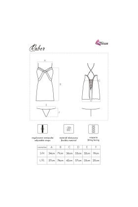 Raber Chemise & Tanga gold von LivCo Corsetti Fashion kaufen | Fesselliebe