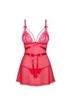 Lovlea Babydoll & Tanga Rot von Obsessive kaufen - Fesselliebe