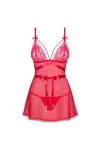 Lovlea Babydoll & Tanga Rot von Obsessive kaufen - Fesselliebe