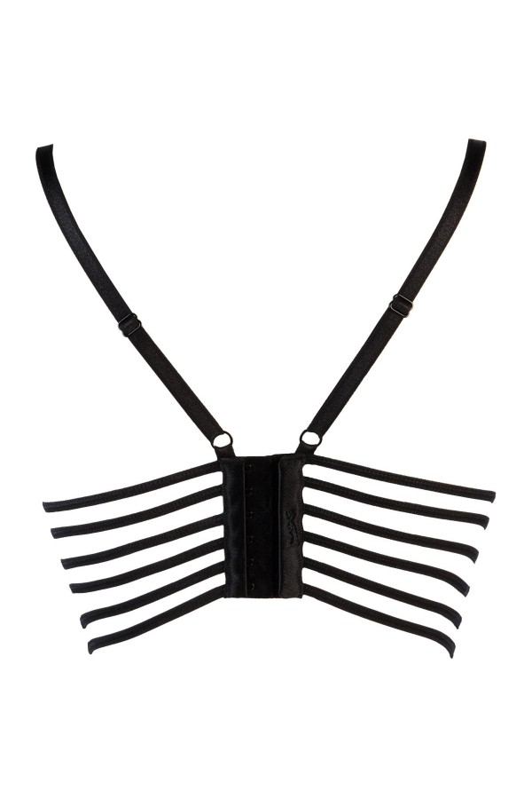 Bustier schwarz V-9491 von Axami kaufen | Fesselliebe