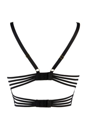 Bustier schwarz V-9501 von Axami kaufen | Fesselliebe
