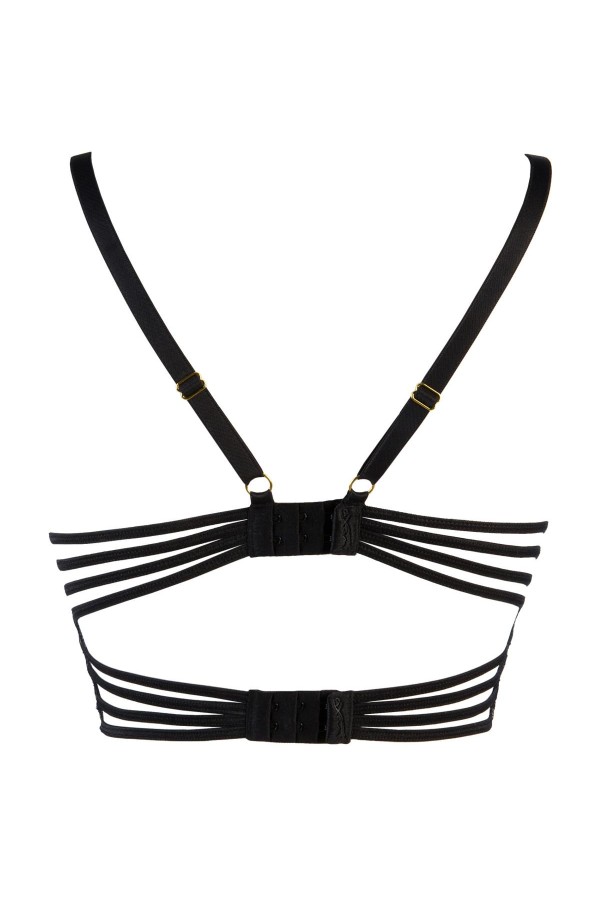 Bustier schwarz V-9501 von Axami kaufen | Fesselliebe