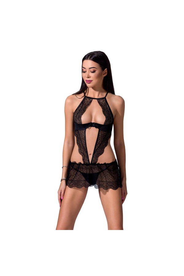 Yona Chemise schwarz von Passion-Exklusiv kaufen | Fesselliebe