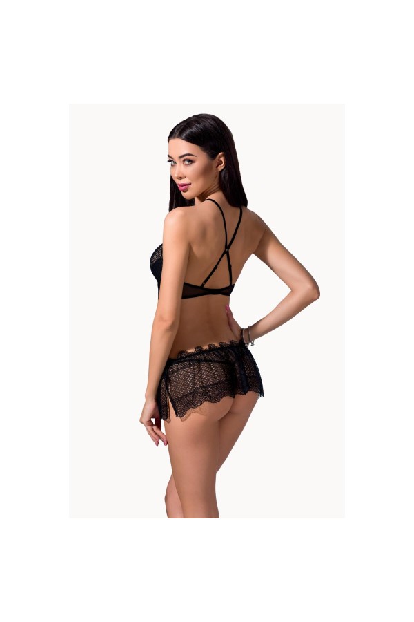 Yona Chemise schwarz von Passion-Exklusiv kaufen | Fesselliebe