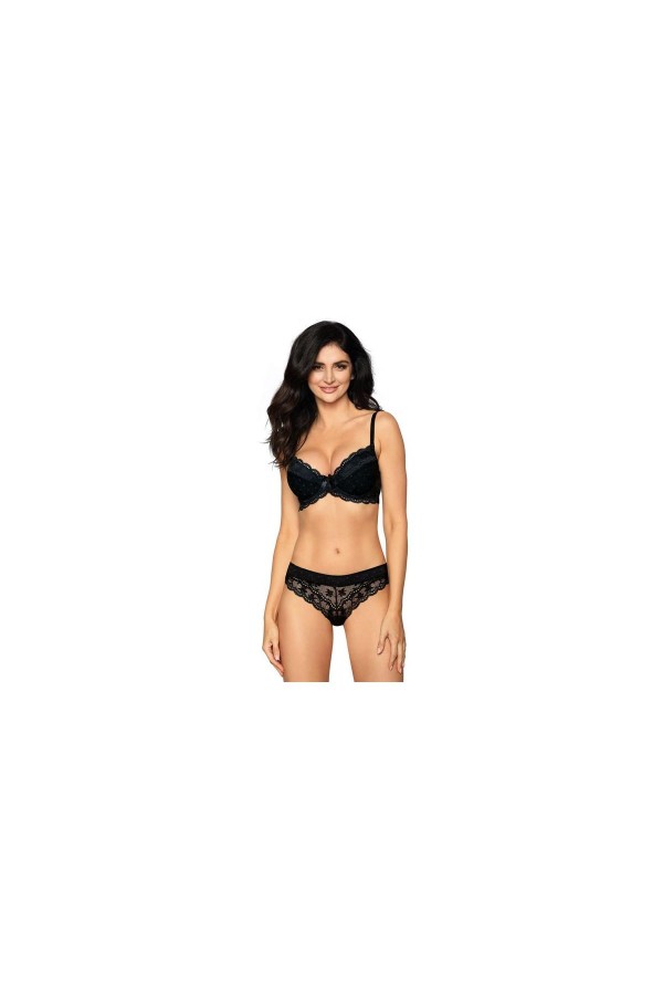 Lagerta Push-Up BH schwarz von Róza kaufen | Fesselliebe