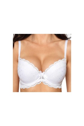 Lagerta Push-Up BH weiß von Róza kaufen | Fesselliebe