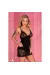 Narca Chemise & Tanga schwarz von LivCo Corsetti Fashion