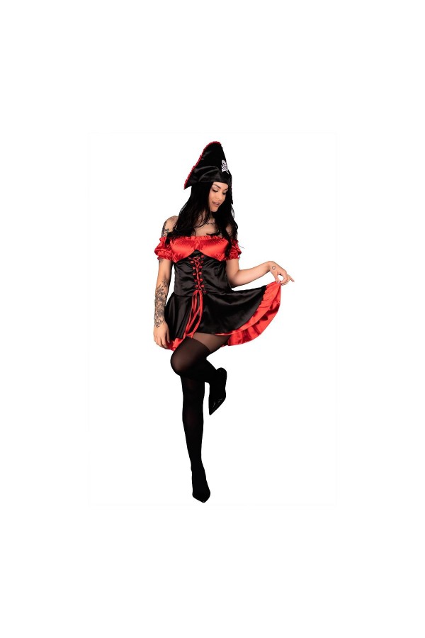 Corsaro schwarz-rot von LivCo Corsetti Fashion kaufen | Fesselliebe