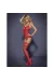 Bodystocking F214 Rot von Obsessive