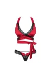 Sensuelia Top & Tanga Rot von Obsessive kaufen - Fesselliebe