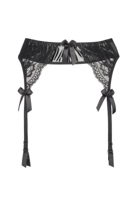 Plus Size Strumpfgürtel schwarz V-8732 von Axami Size Plus kaufen | Fesselliebe