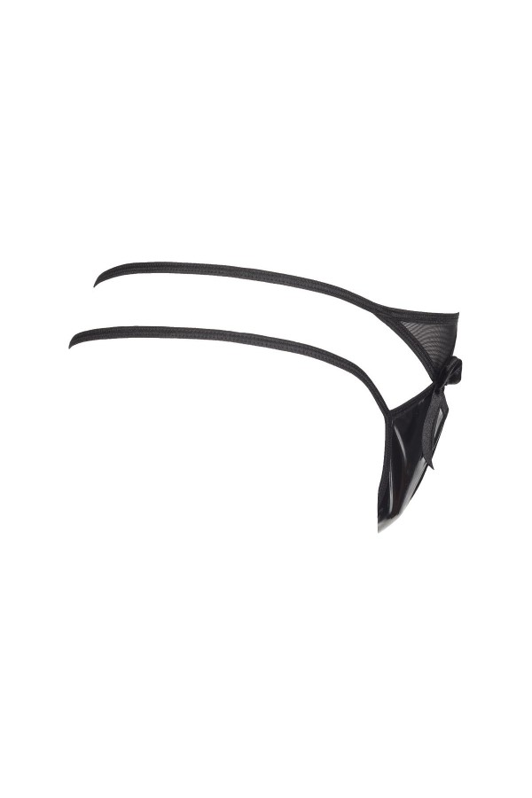 Plus Size String schwarz V-8738 von Axami Size Plus kaufen | Fesselliebe
