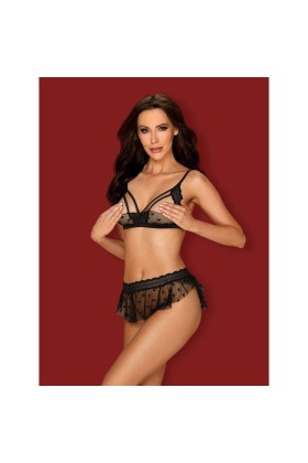 Heartia 3er Set schwarz von Obsessive kaufen | Fesselliebe