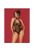 Claudusia Body Schwarz von Obsessive