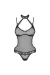 Claudusia Body Schwarz von Obsessive