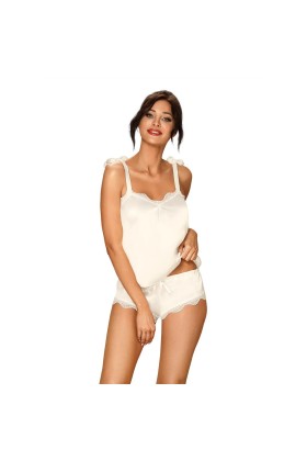 Prima Neve Top & Panty weiß von Obsessive kaufen | Fesselliebe