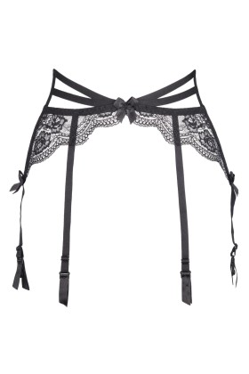 Plus Size Strumpfgürtel schwarz V-8692 von Axami Size Plus kaufen | Fesselliebe
